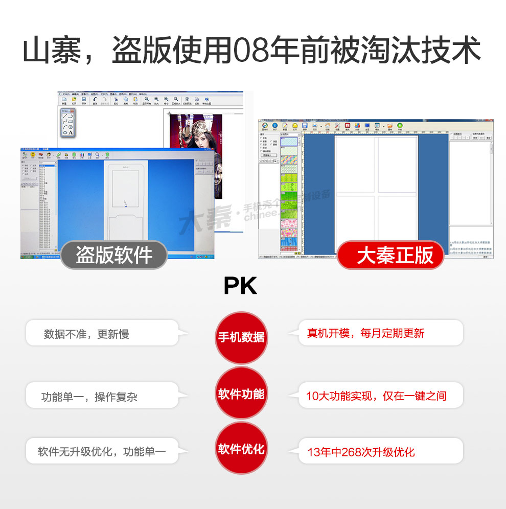 大秦手机壳个性定制