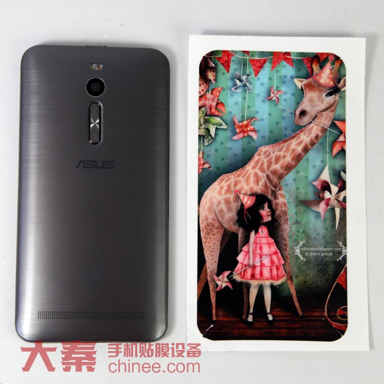 华硕ZenFone 2手机彩膜加工